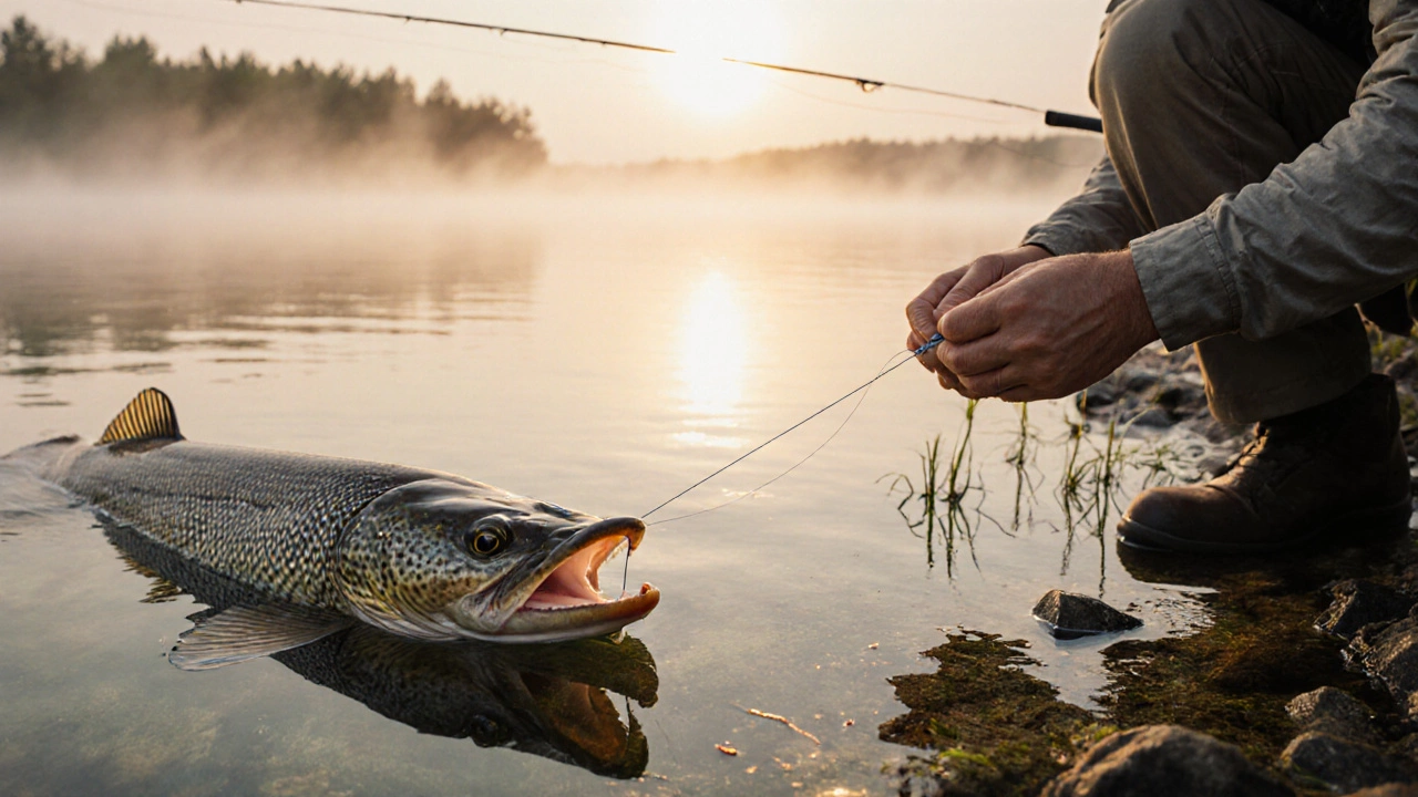 Какую леску лучше брать на поводок: выбор по виду рыбы, условиям и материалу