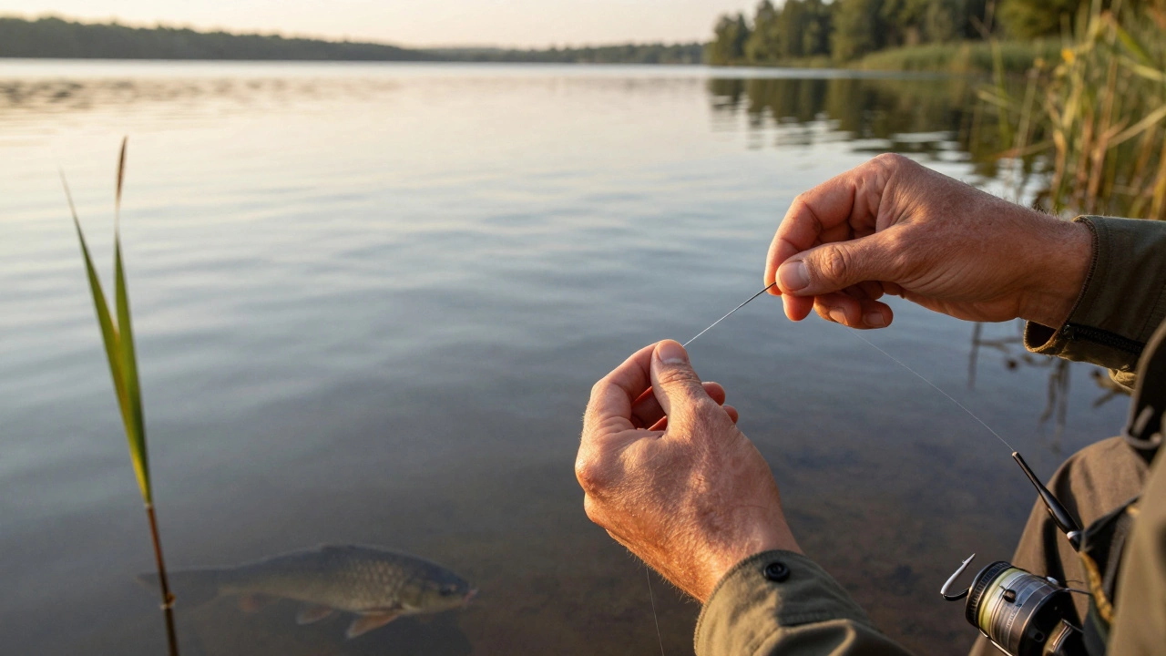 Какая толщина лески на поводок: таблица по видам рыбы и условиям ловли