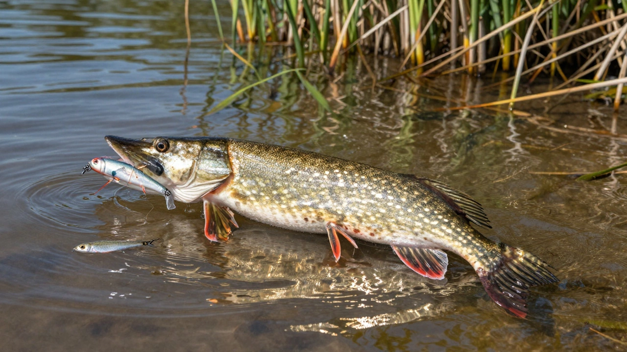 Какой цвет любит щука: какие приманки работают лучше всего