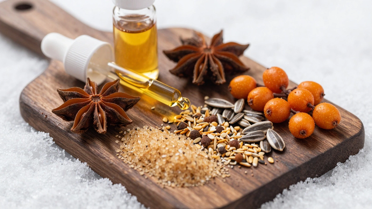 Ароматические ингредиенты для рыбалки: анис, ваниль, мак