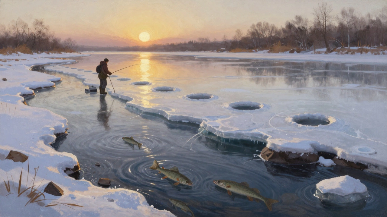 Весенний клёв: хищник выходит к урезу в марте