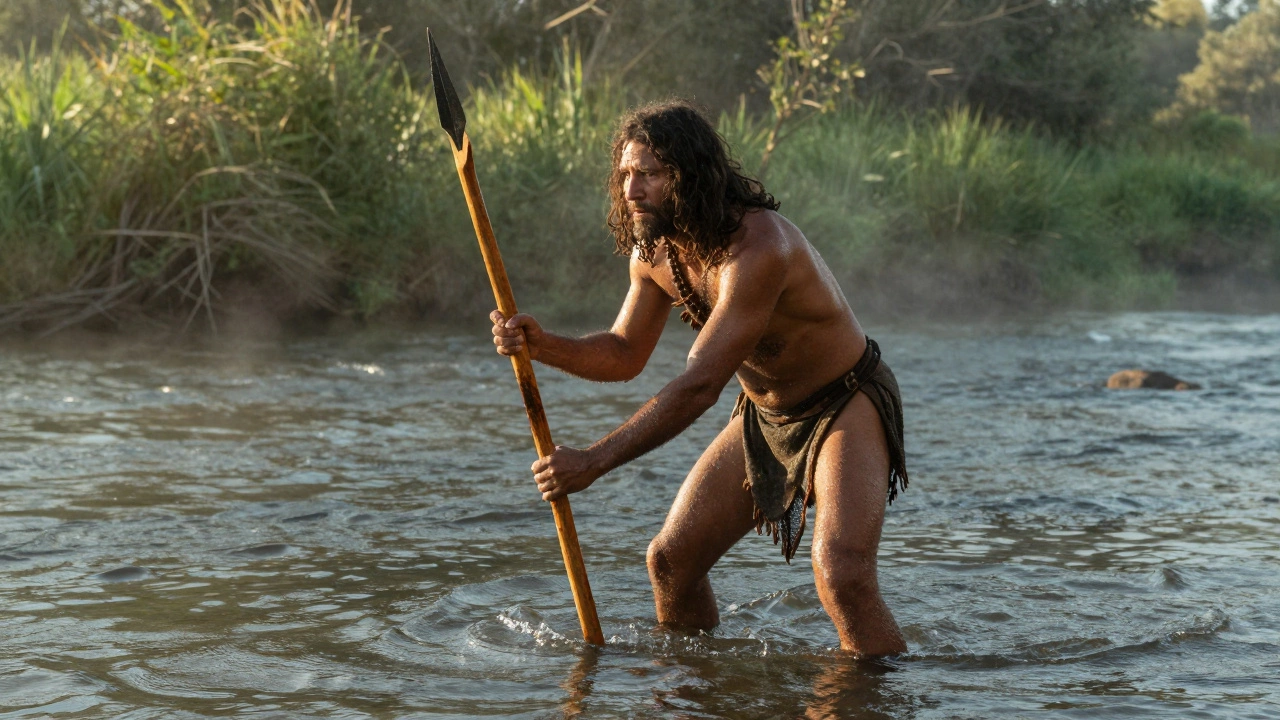 Как появилась рыбалка: история эволюции рыболовства от копья до спиннинга